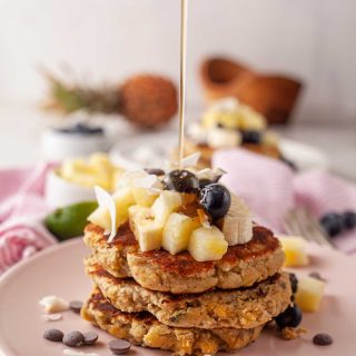 Coconut Flour Pancakes clatite cu faina de cocos reteta