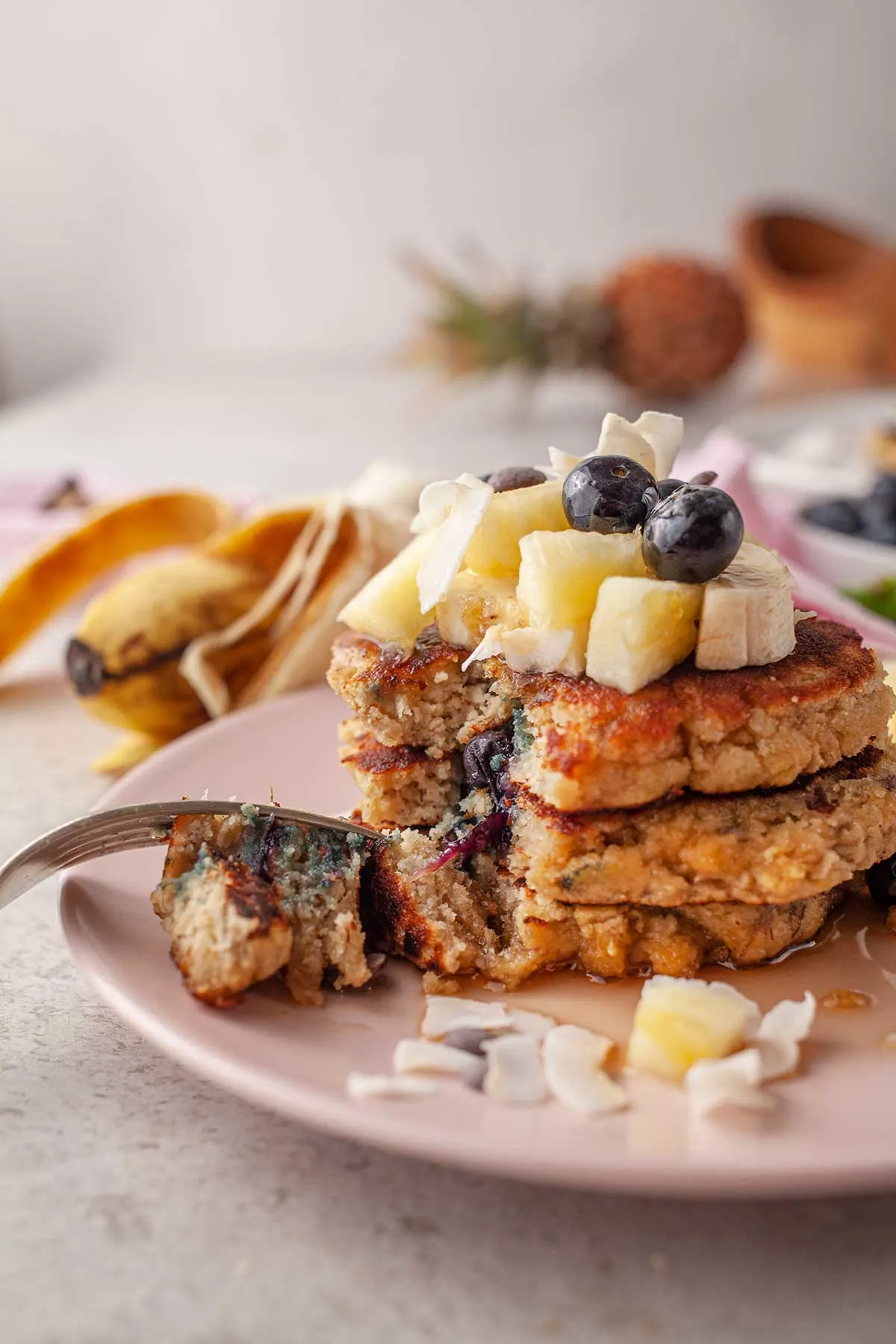 Retetea de clatite cu faina de cocos