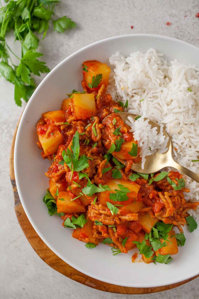 Vegan Picadillo - Gourmandelle