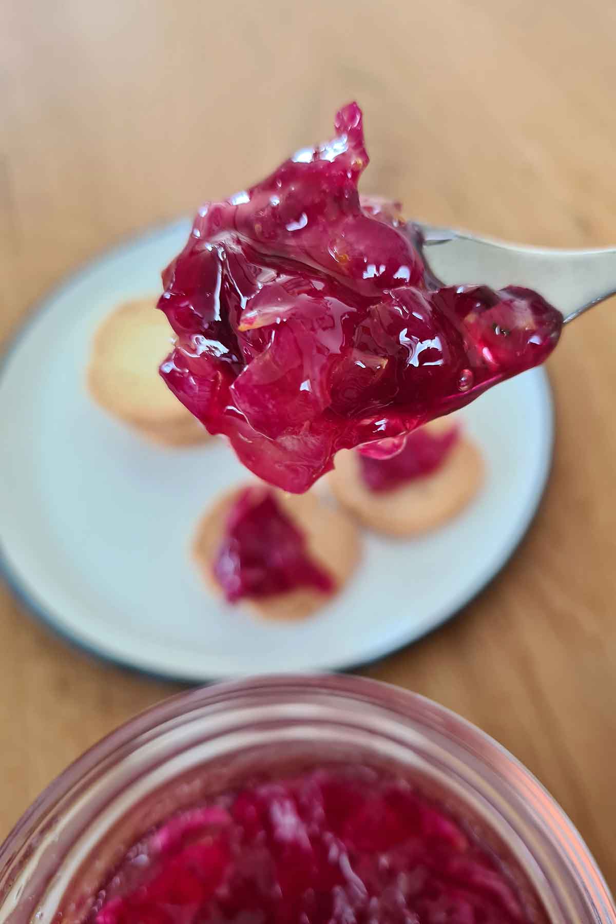 how to make rose jam jelly