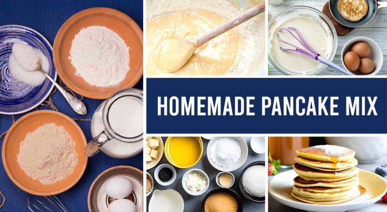 homemade pancake mix