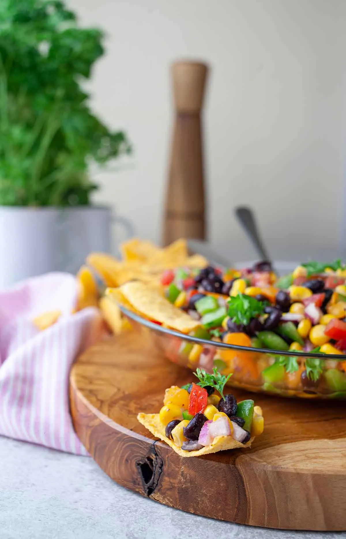 salata caviarul cowboy-ului tex mex