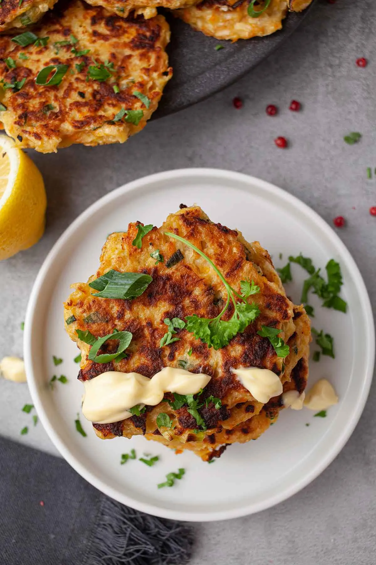 Kohlrabi fritters easy recipe