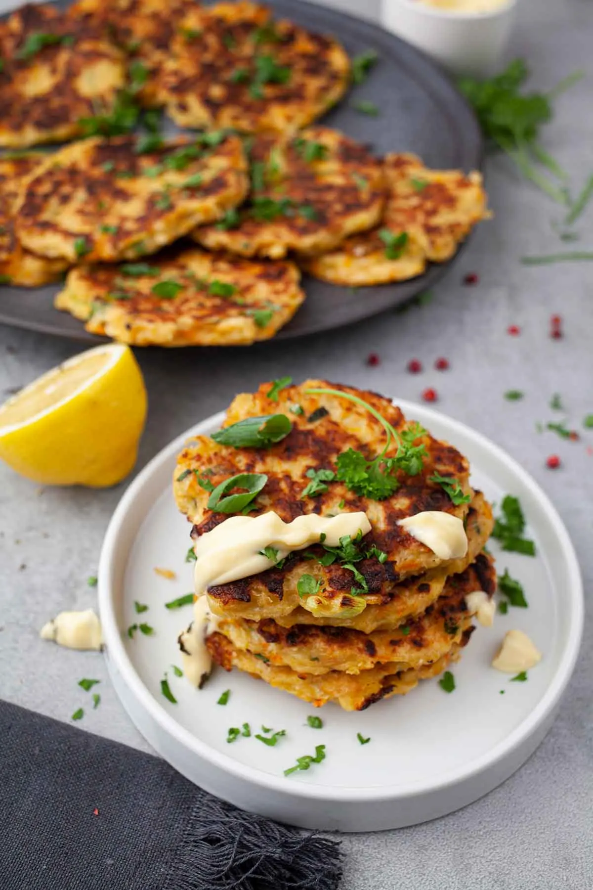 Kohlrabi patties recipe