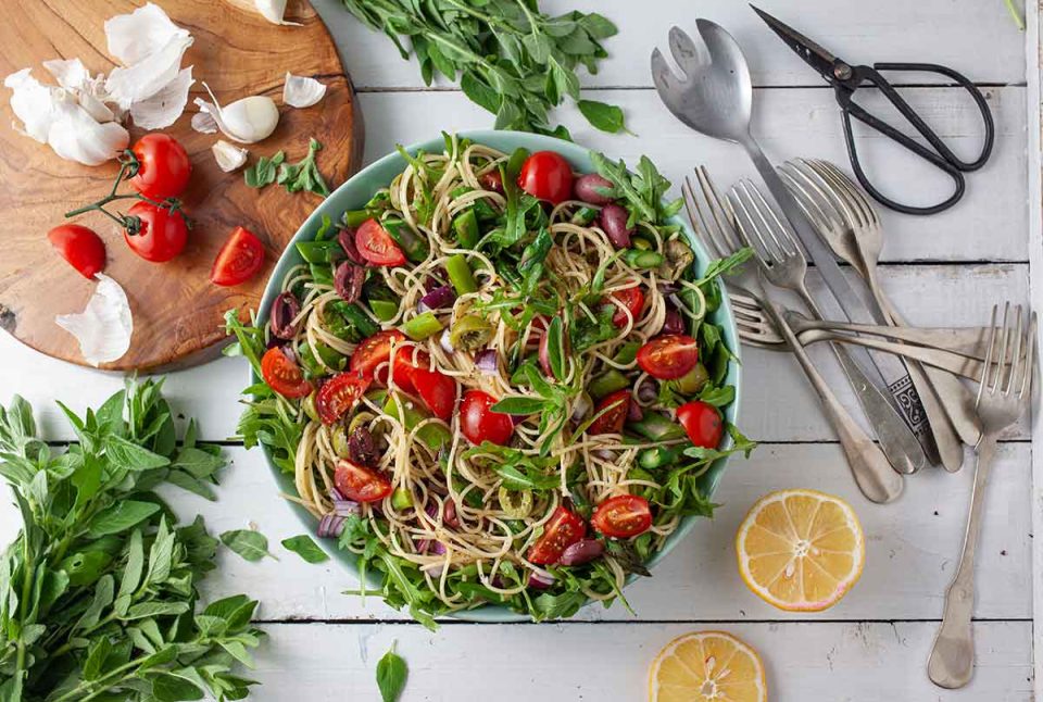 Cold Spaghetti Salad (Quick & Easy)