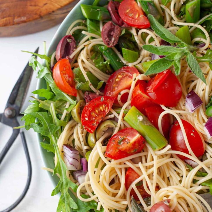 Spaghetti salad recipe