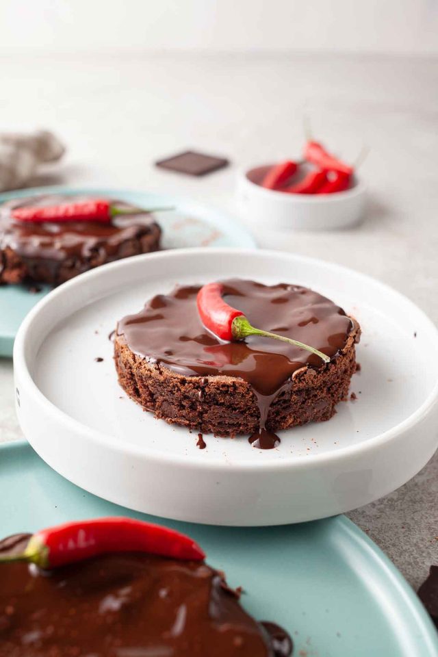 Spicy Brownies with ChiliChocolate