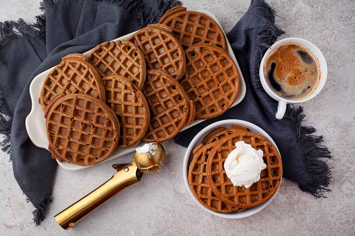 Coffee waffles Recipe 