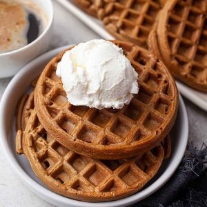 Coffee waffles Vafe cu cafea