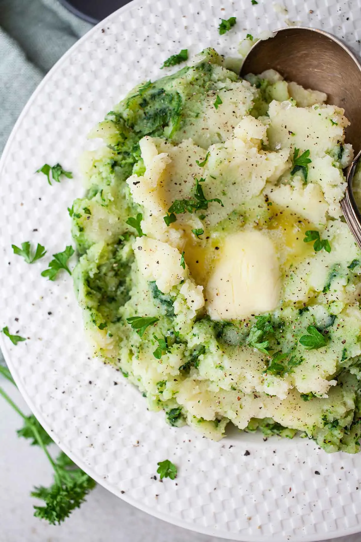 Colcannon piure de cartofi irlandez