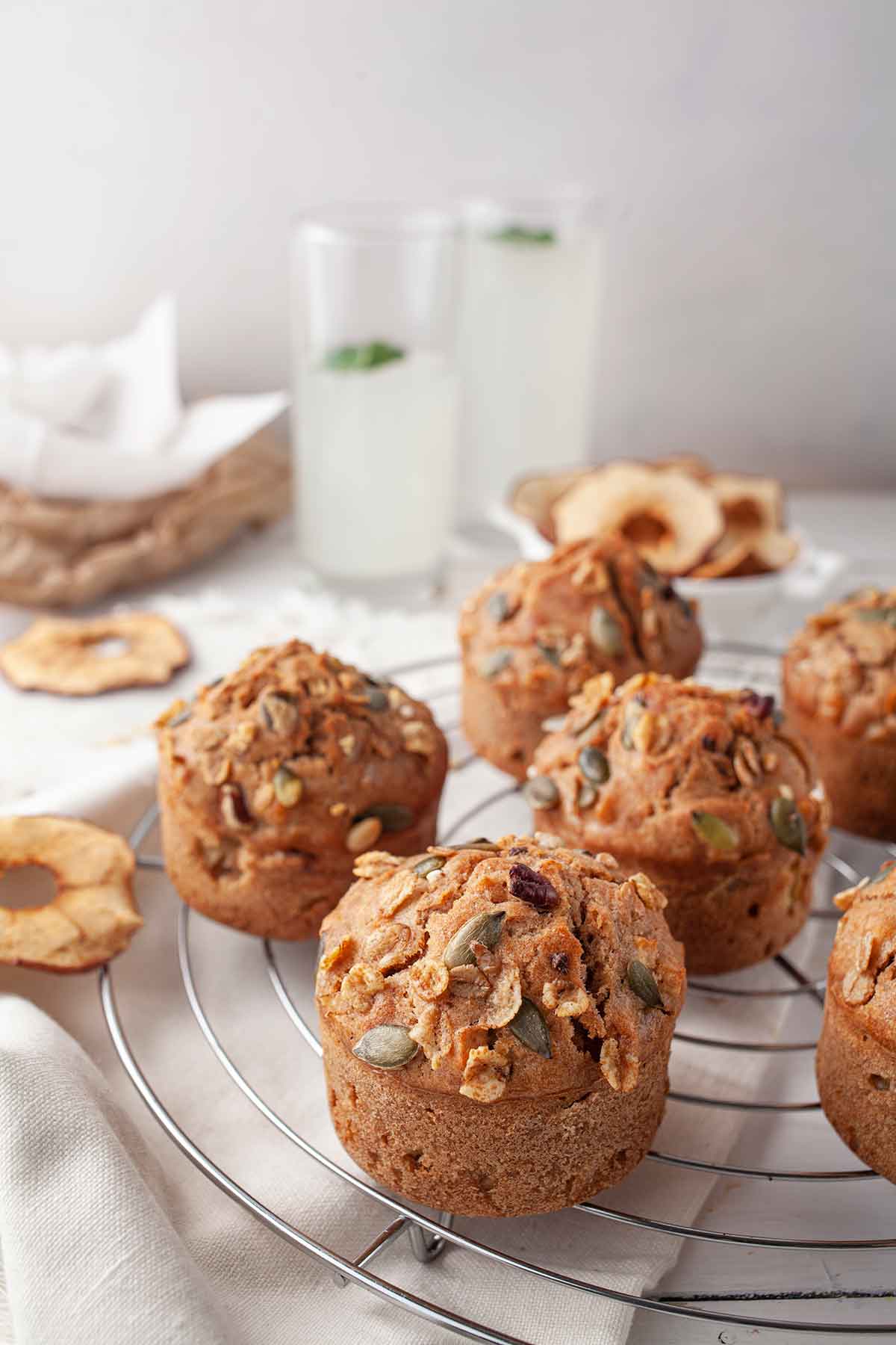 Healthy Apple Muffins 