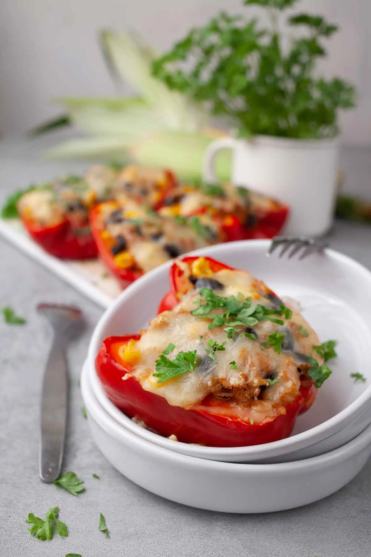 Mexican Stuffed Peppers easy