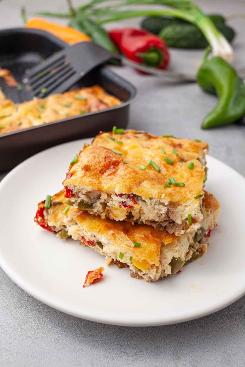Easy Egg Bake (Egg Casserole)
