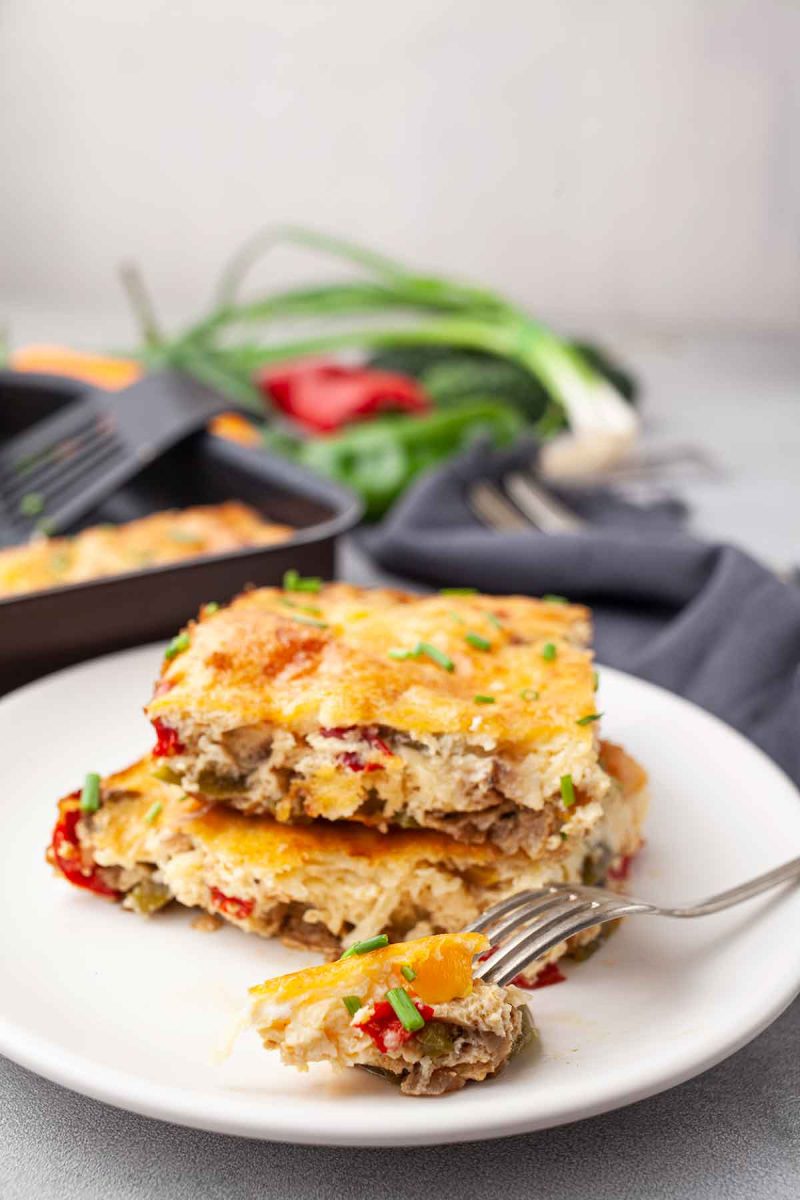 Easy Egg Bake (Egg Casserole)
