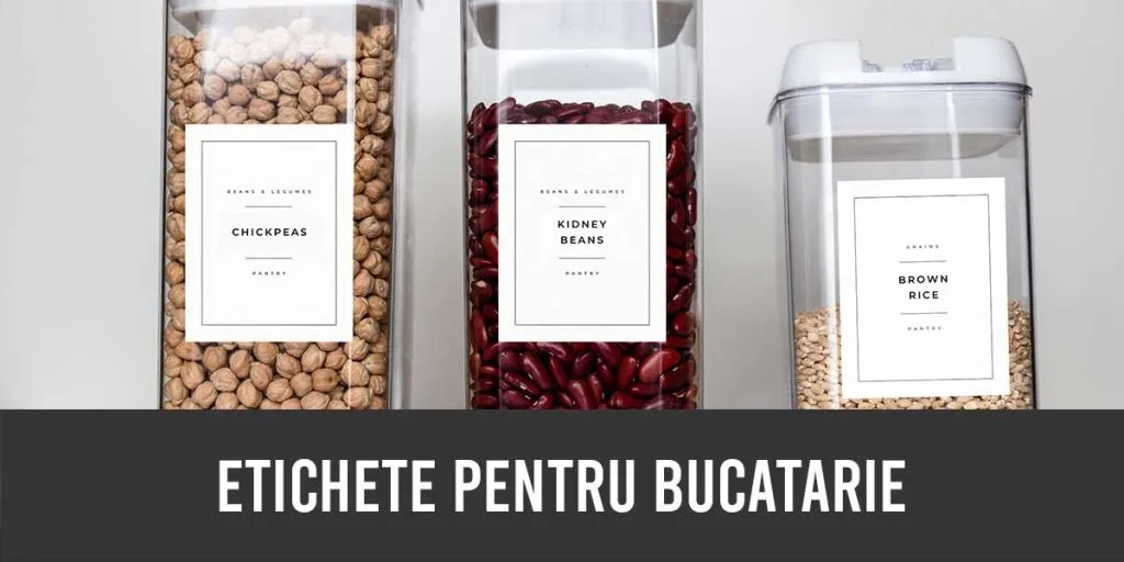 etichete pentru bucatarie