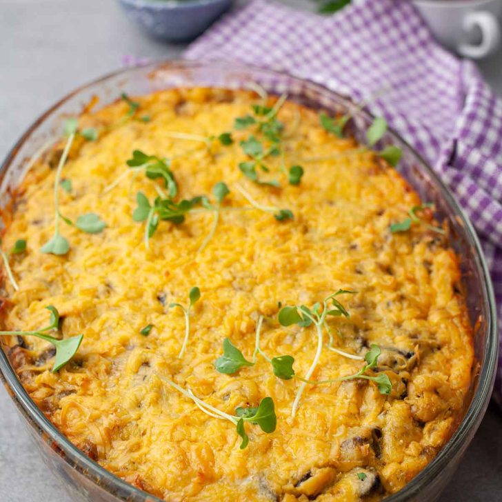 Breakfast casserole with hash browns recipe cartofi cu ciuperci la cuptor