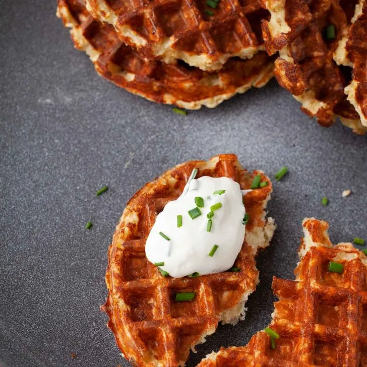 Cottage cheese waffles protein gofre proteice