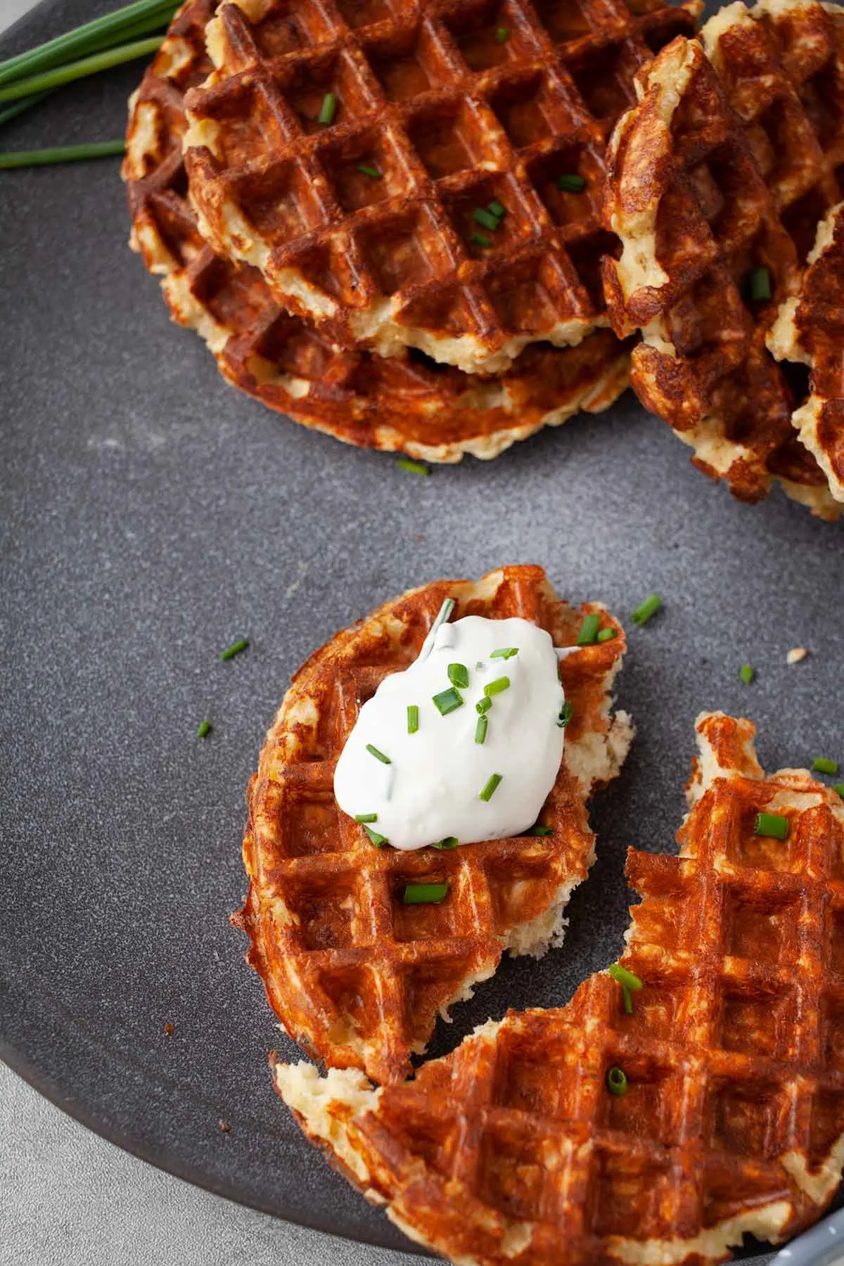 Cottage cheese waffles protein