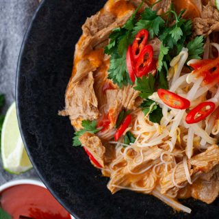 Vegan Laksa Noodles Asian Recipe