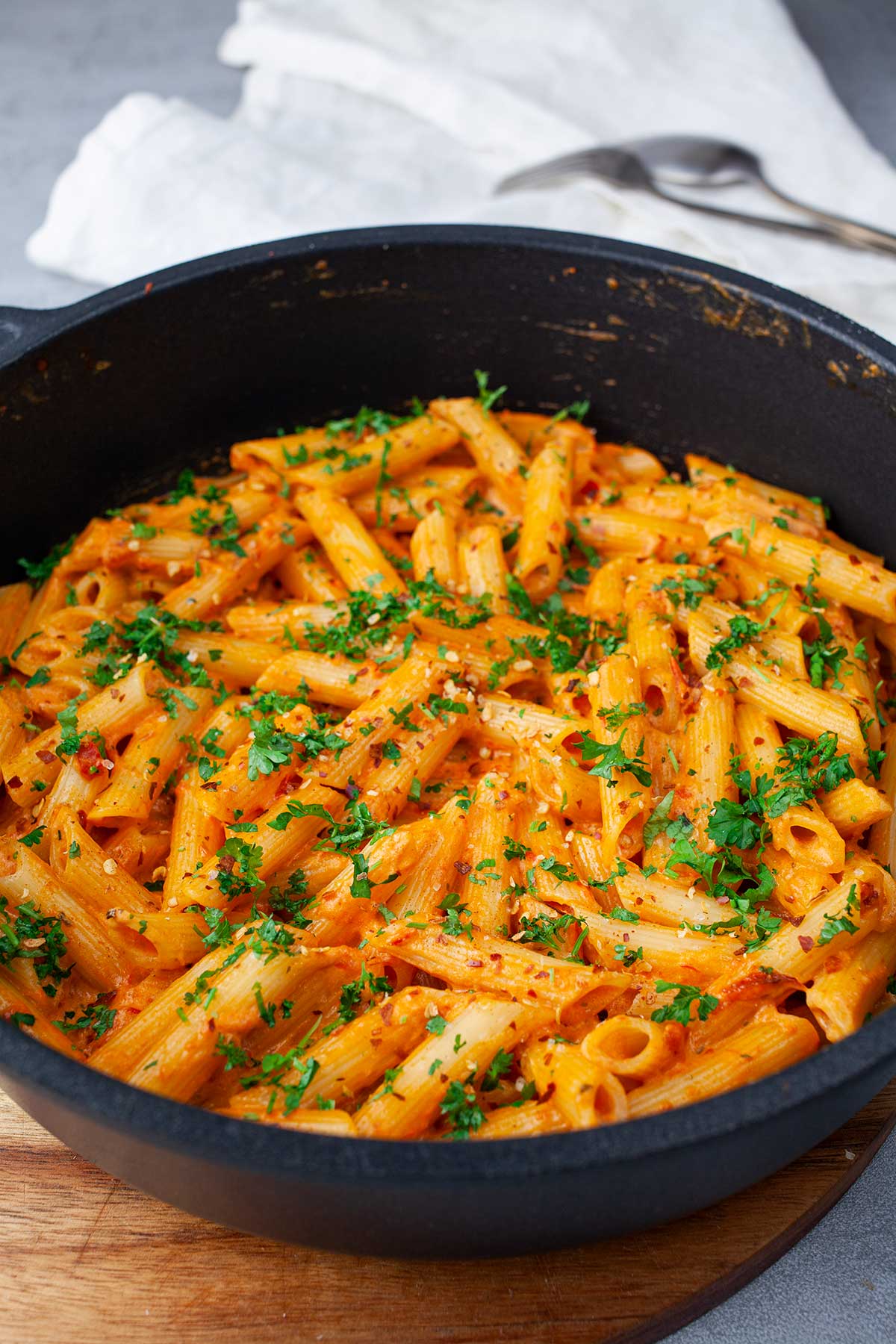 Best Gigi Hadid Pasta Penne alla Vodka (Spicy Vodka Pasta)