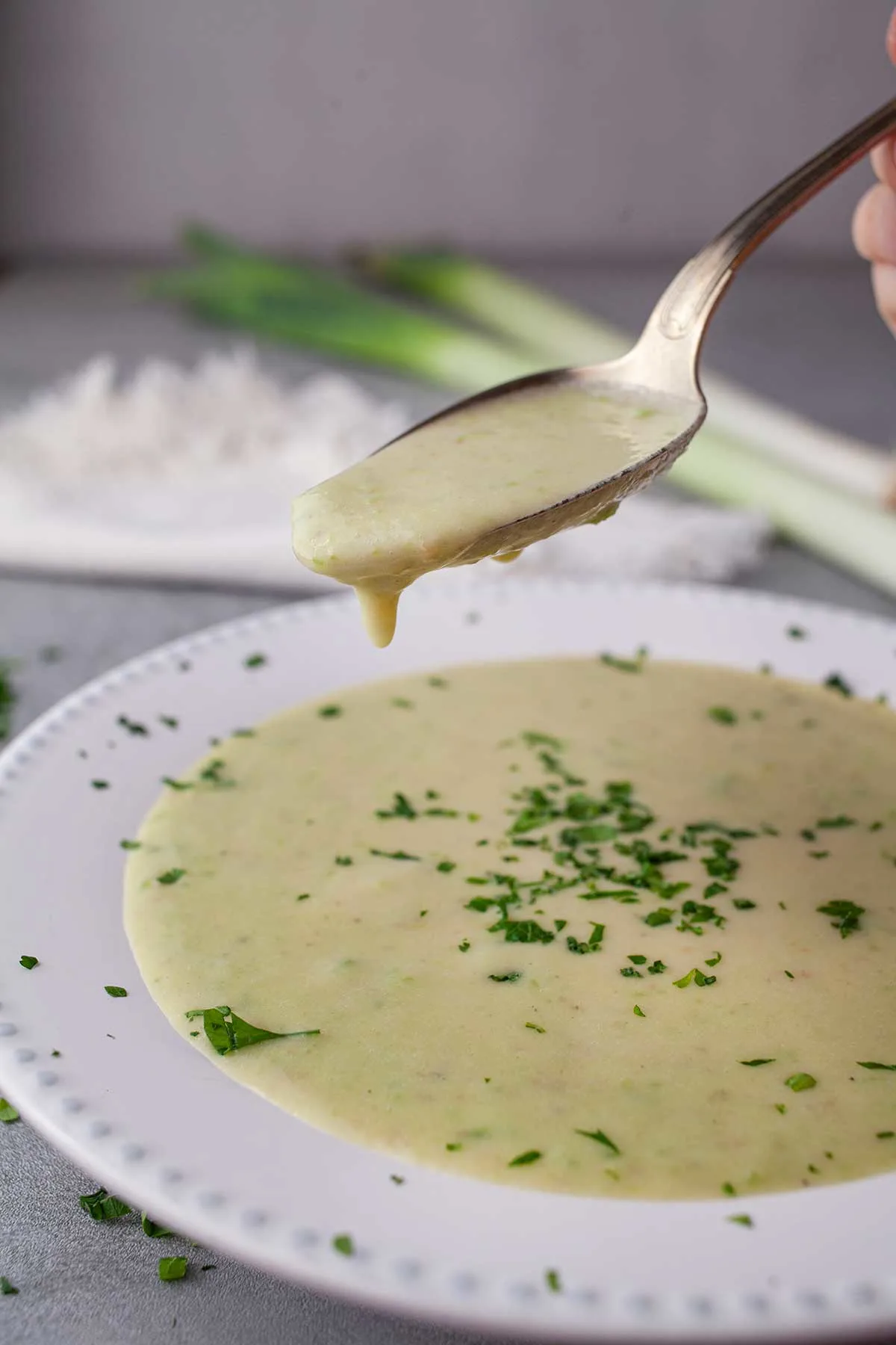 Potato Leek Soup Spring Recipe 