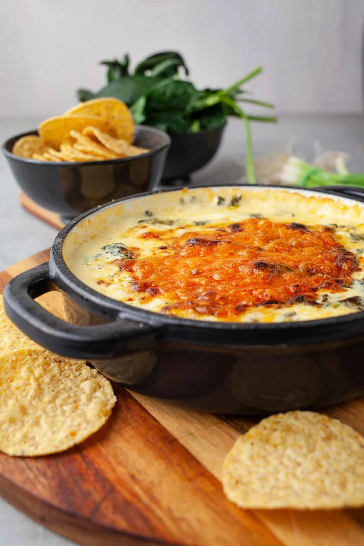 Best Spinach Dip with Cheese Baked Appetizer Recipe