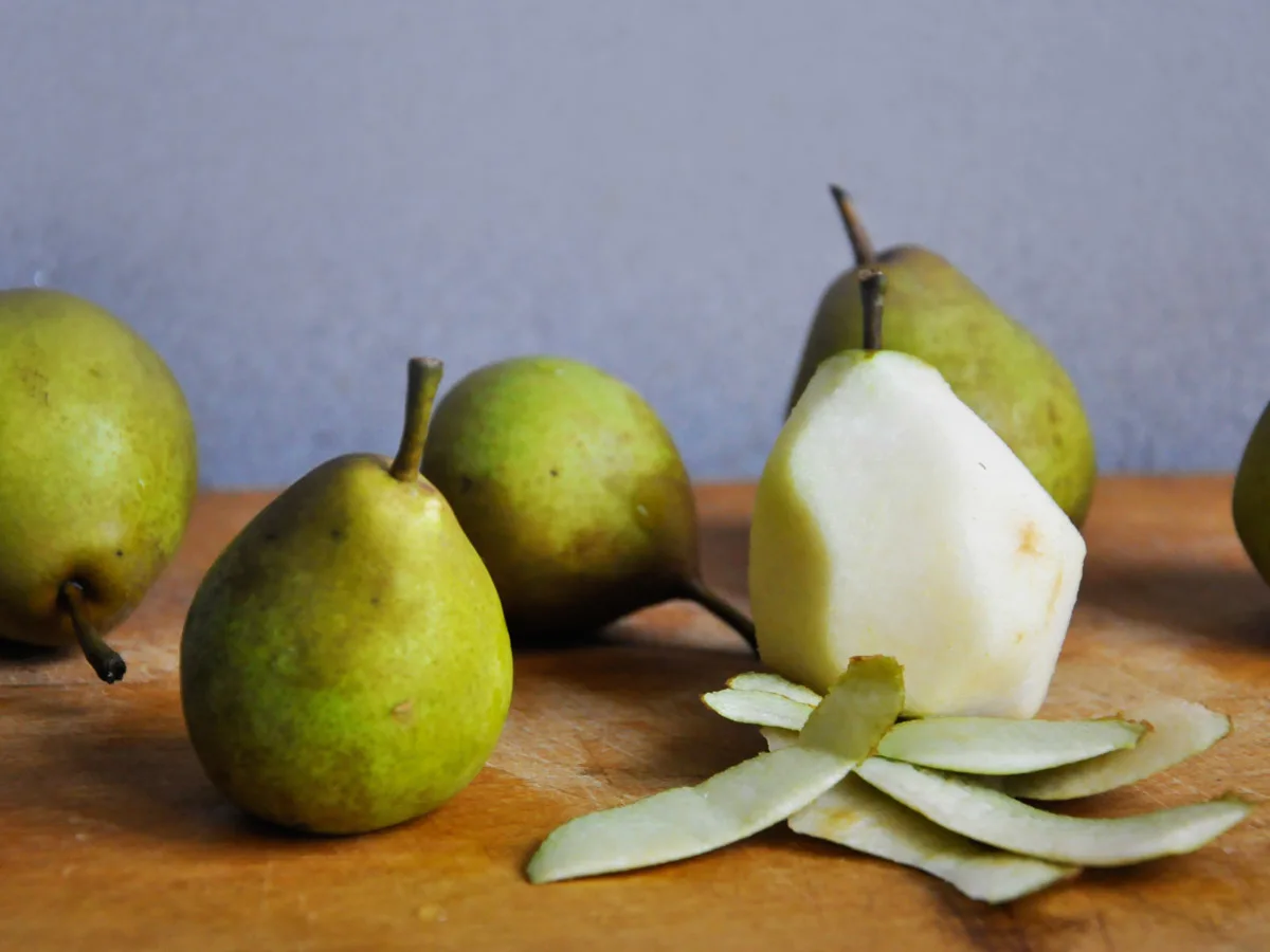 Pears Peeled