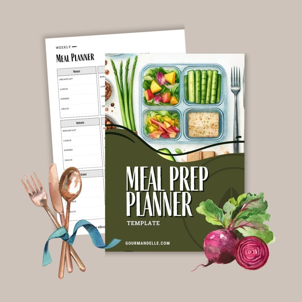 Meal Prep Planner Template