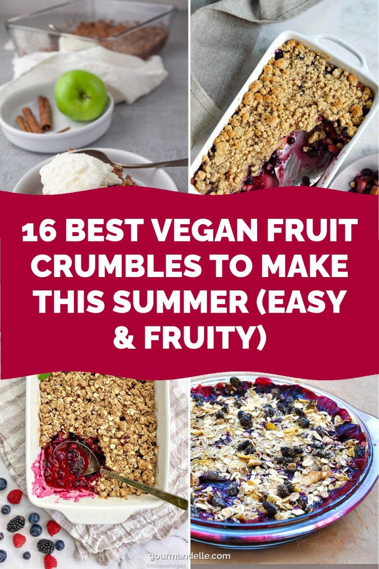 16 Best Vegan Fruit Crumbles to Make This Summer (Easy & Fruity)