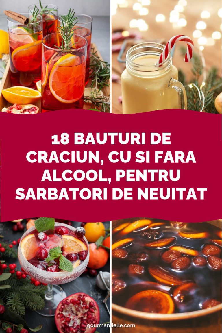 18 Bauturi de Craciun, cu si fara alcool, pentru sarbatori de neuitat