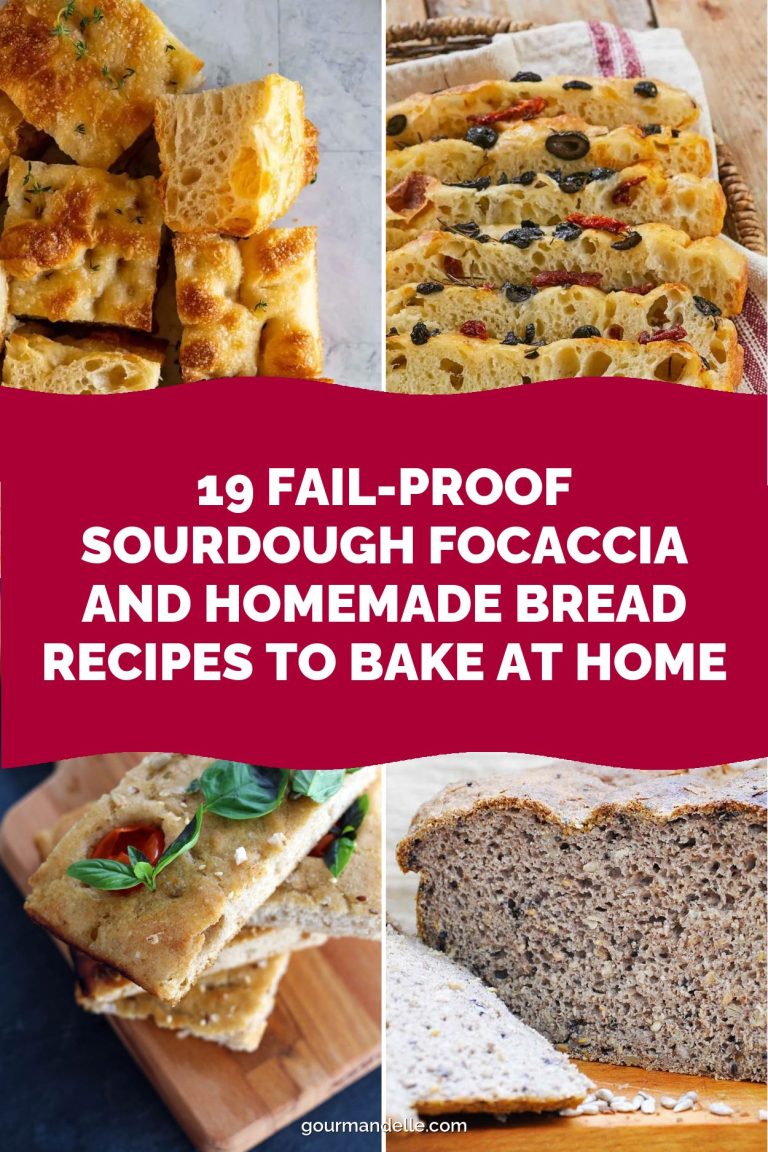 19 Fail-Proof Sourdough Focaccia and Homemade Bread Recipes to Bake at Home