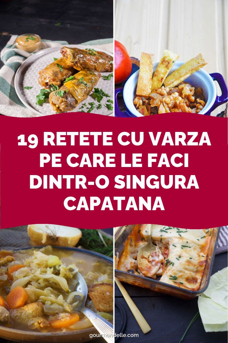 19 retete cu varza pe care le faci dintr-o singura capatana