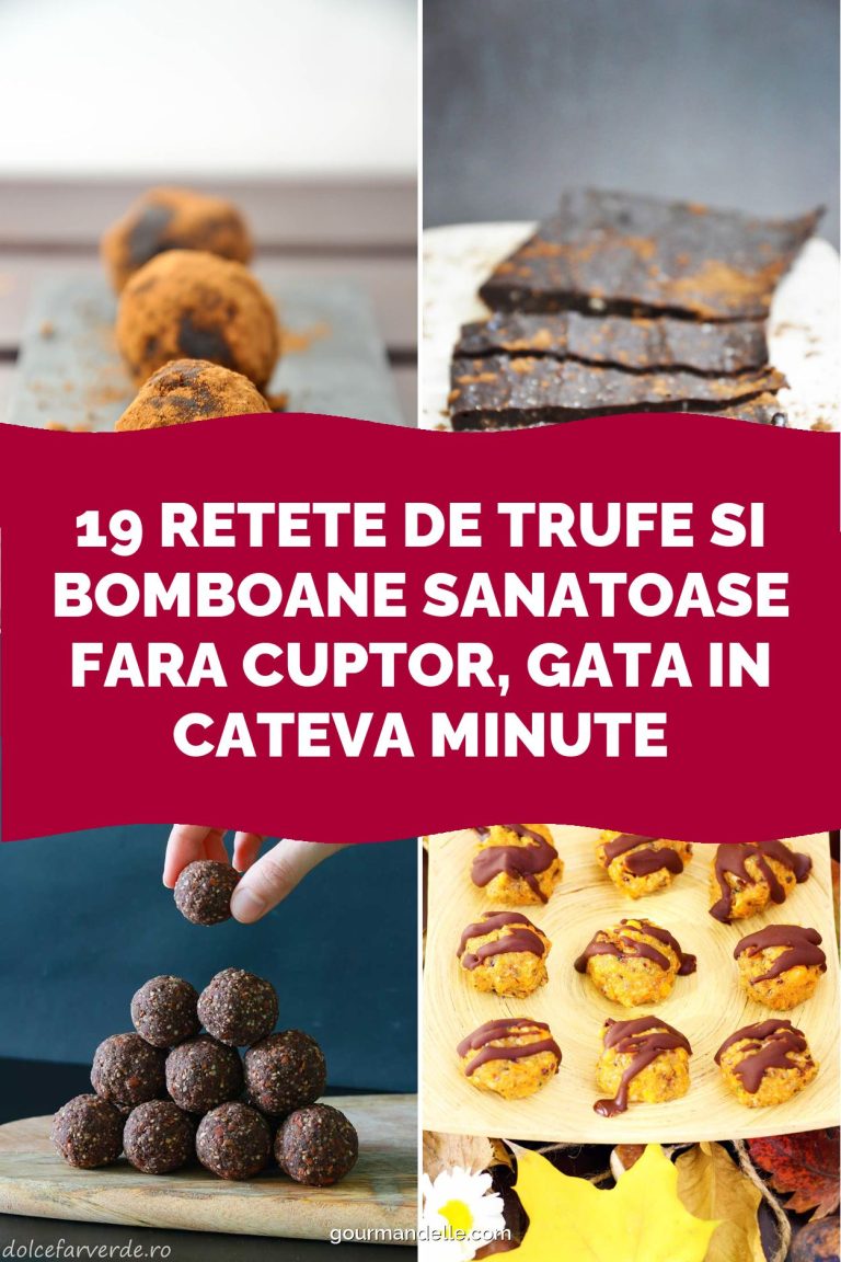 19 Retete de trufe si bomboane sanatoase fara cuptor, gata in cateva minute