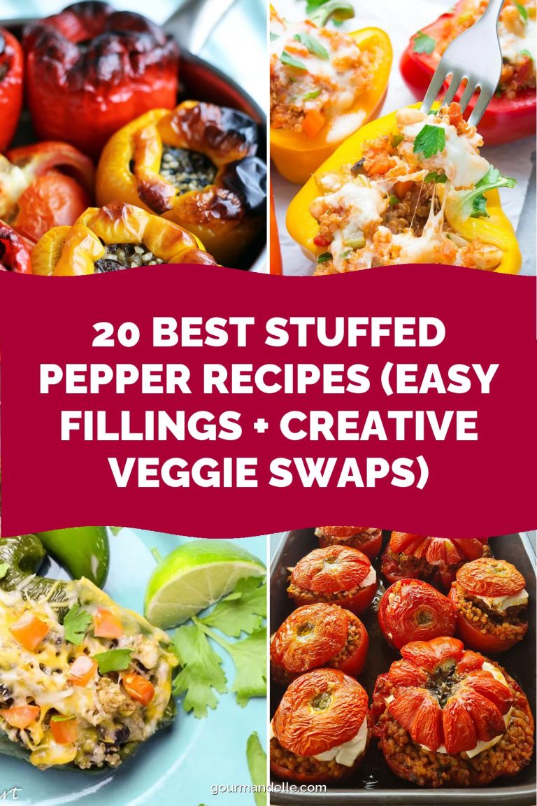 20 Best Stuffed Pepper Recipes (Easy Fillings + Creative Veggie Swaps)