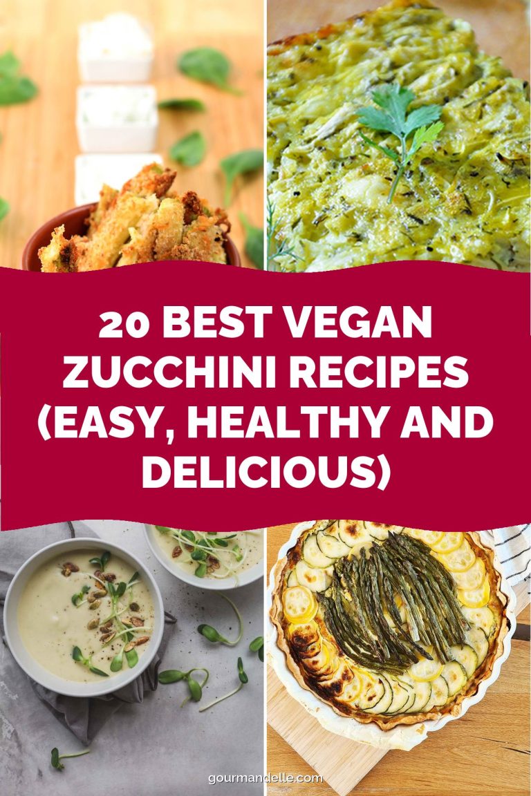 20 Best Vegan Zucchini Recipes (Easy, Healthy and Delicious)