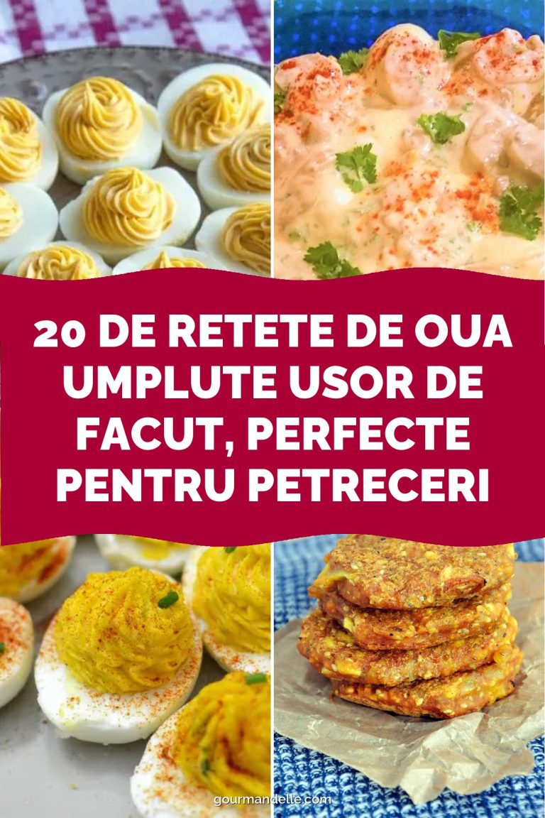 20 de Retete de Oua Umplute Usor de Facut, Perfecte pentru Petreceri