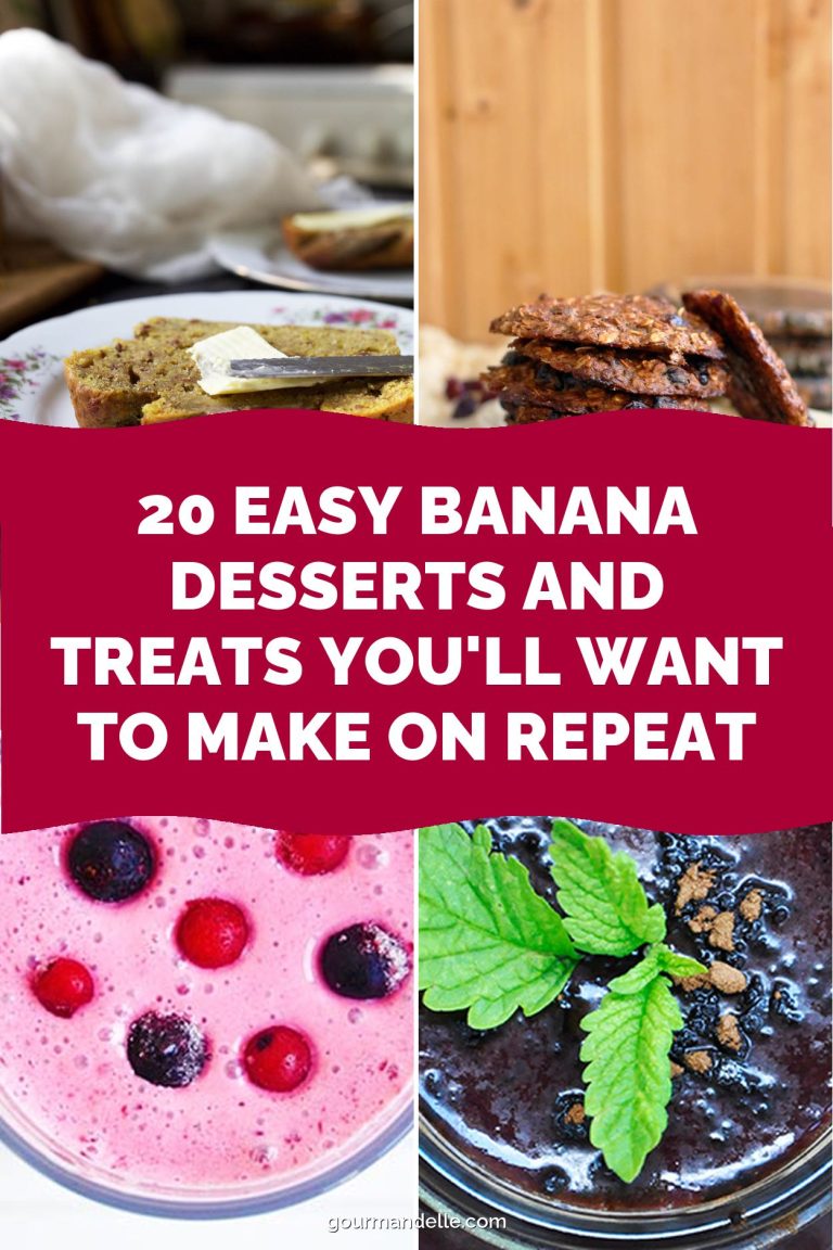 20 Easy Banana Desserts and Treats You'll Want to Make on Repeat
