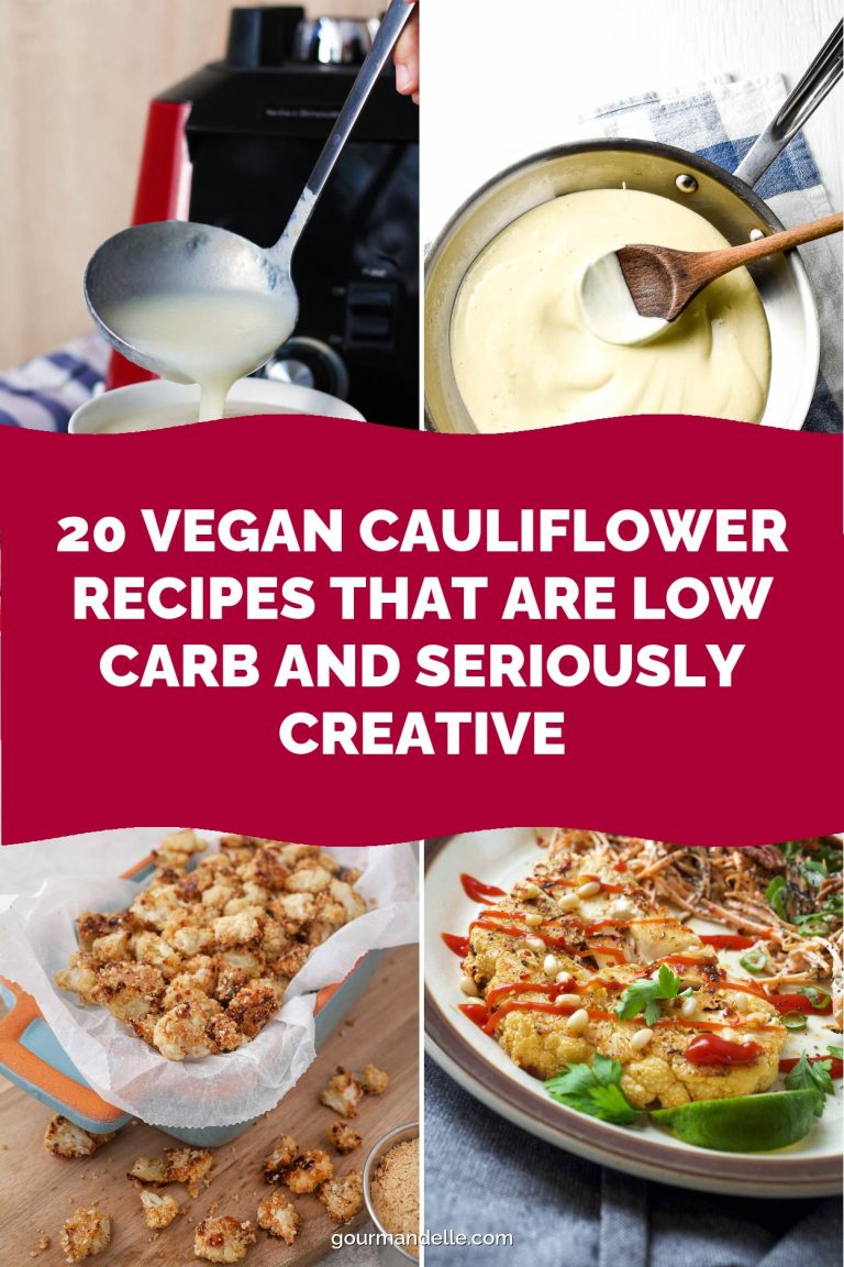 20 Vegan Cauliflower Recipes That Are Low Carb and Seriously Creative