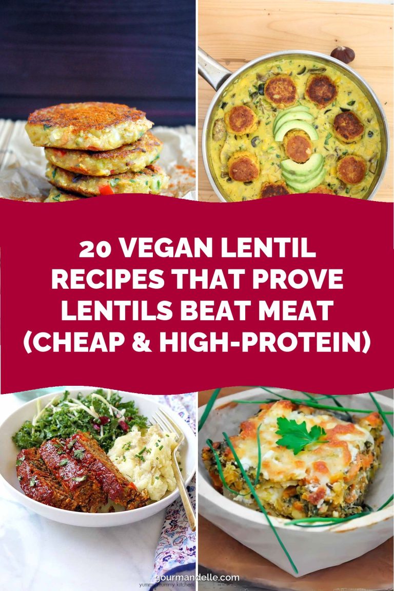 20 Vegan Lentil Recipes That Prove Lentils Beat Meat (Cheap & High-Protein)