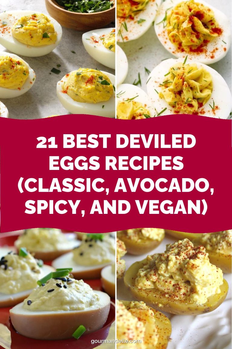 21 Best Deviled Eggs Recipes (Classic, Avocado, Spicy, and Vegan)