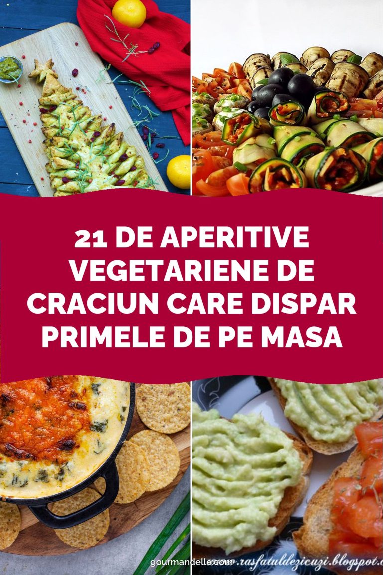 21 de aperitive vegetariene de Craciun care dispar primele de pe masa