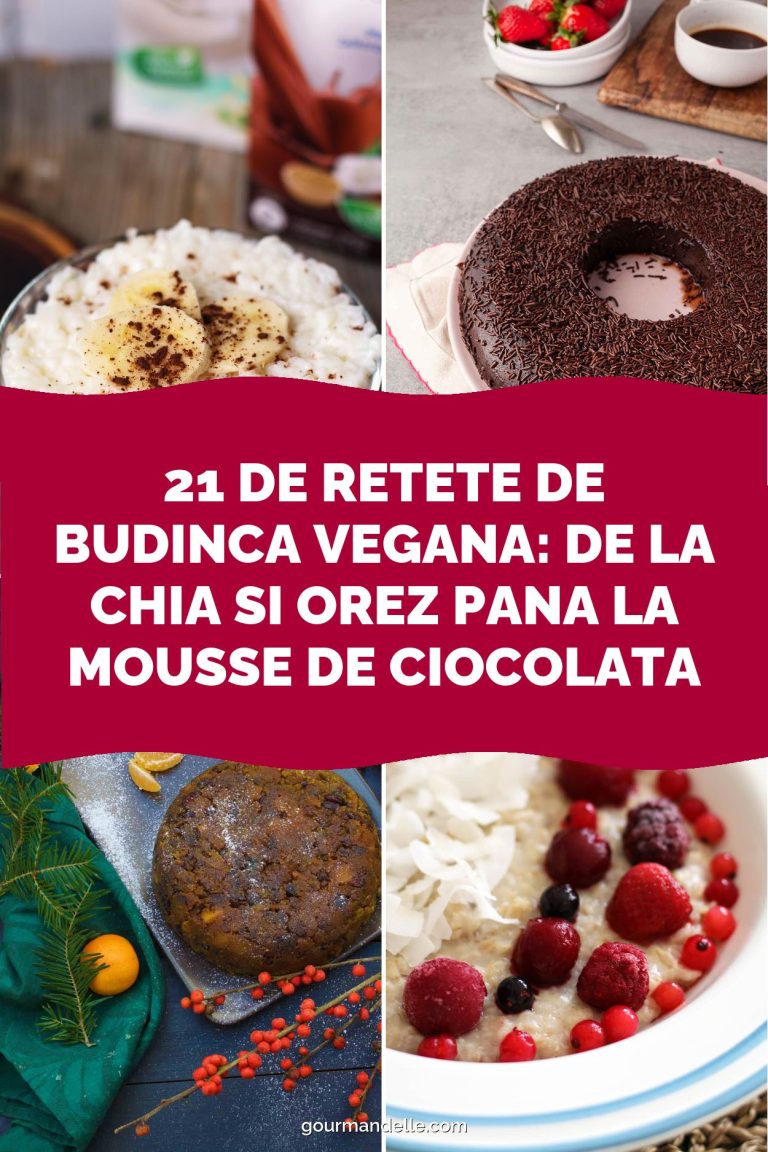 21 de retete de budinca vegana: de la chia si orez pana la mousse de ciocolata
