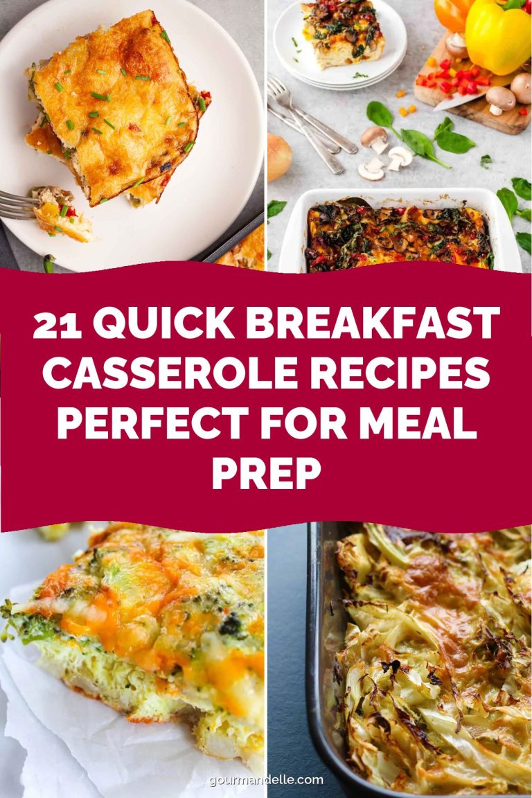 21 Quick Breakfast Casserole Recipes Perfect for Meal Prep