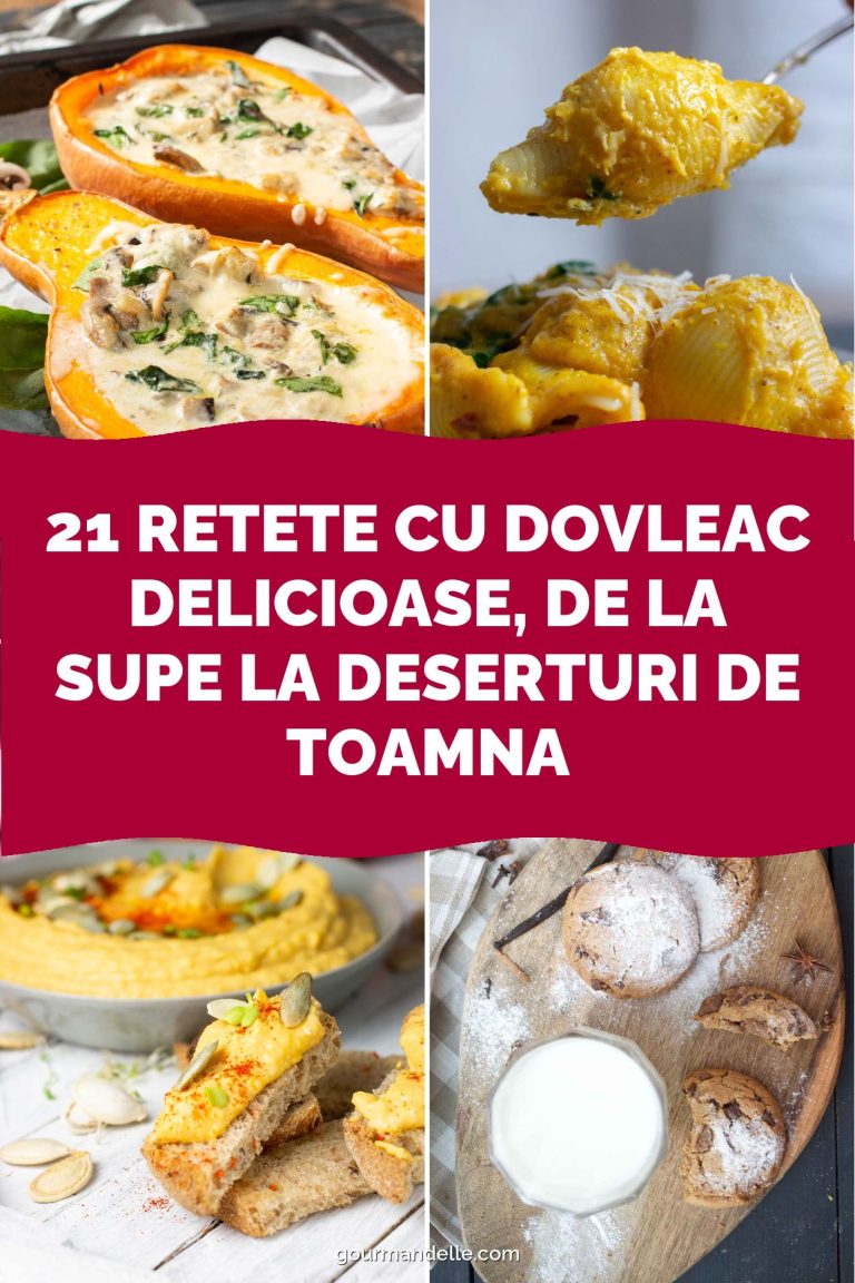 21 Retete cu dovleac delicioase, de la supe la deserturi de toamna