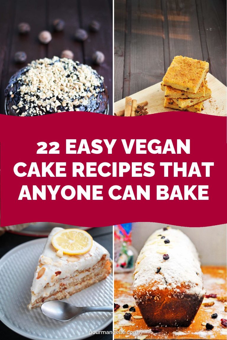 22 Easy Vegan Cake Recipes That Anyone Can Bake