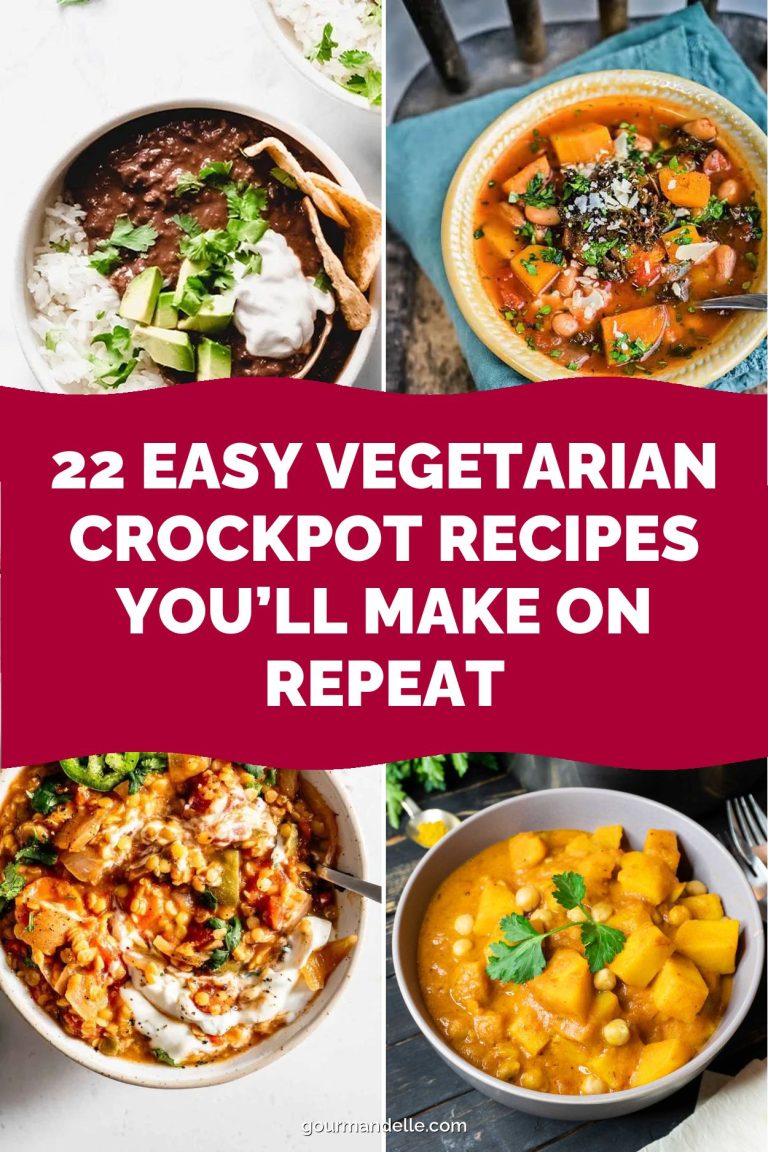22 Easy Vegetarian Crockpot Recipes You’ll Make on Repeat