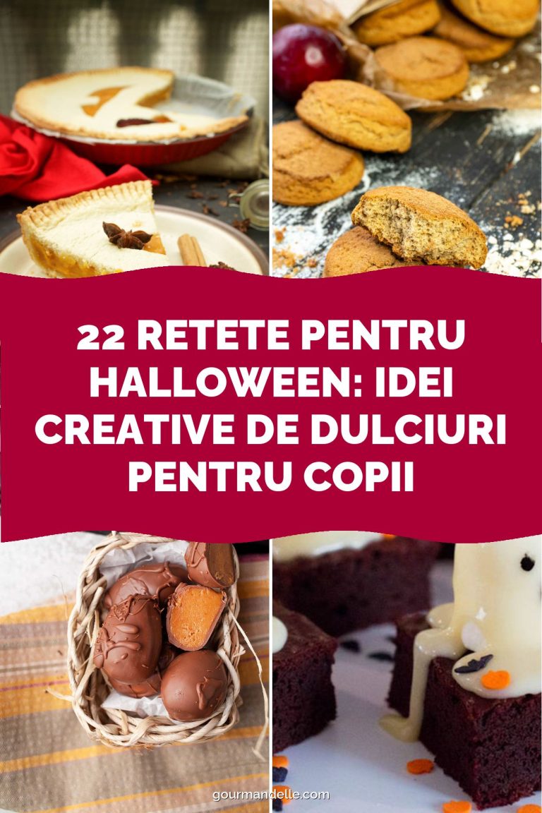 22 Retete pentru Halloween: Idei Creative de Dulciuri pentru Copii
