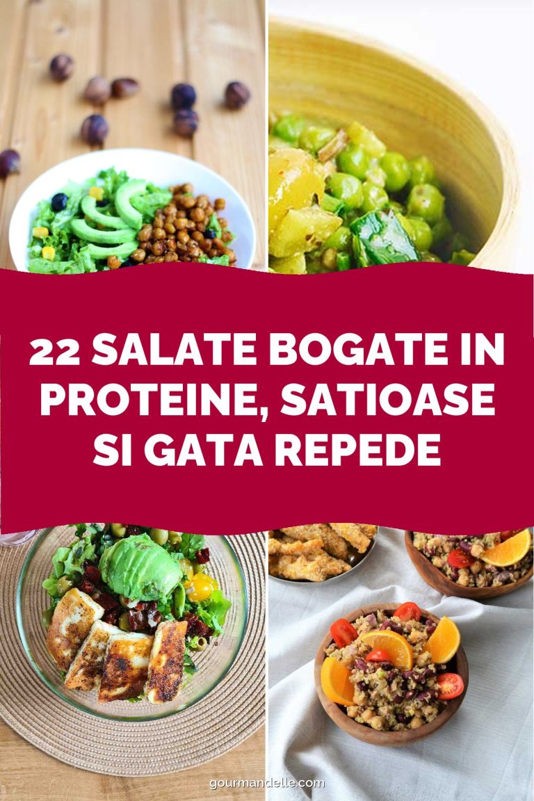 22 Salate Bogate in Proteine, Satioase si Gata Repede