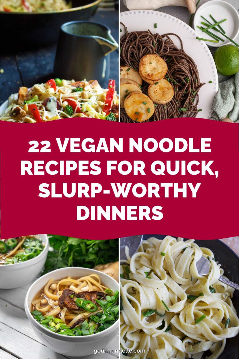 22 Vegan Noodle Recipes for Quick, Slurp-Worthy Dinners