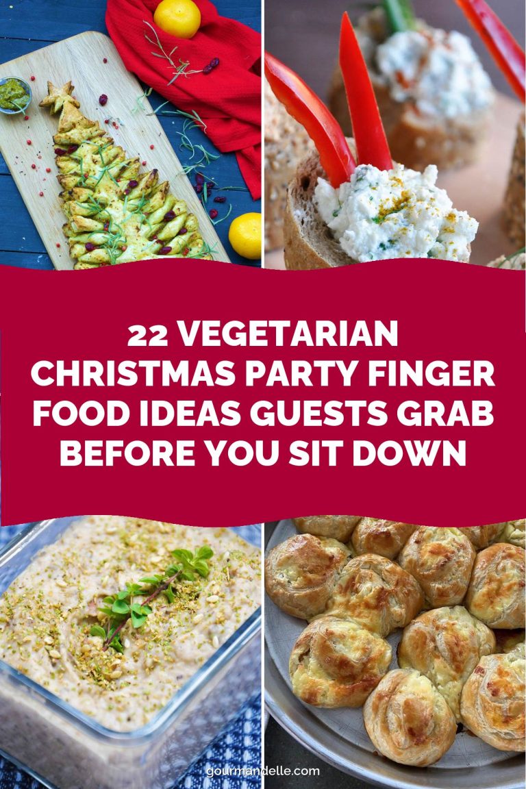 22 Vegetarian Christmas Party Finger Food Ideas Guests Grab Before You Sit Down